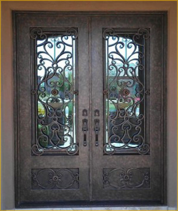 Wrought Iron Entry Door San Francisco