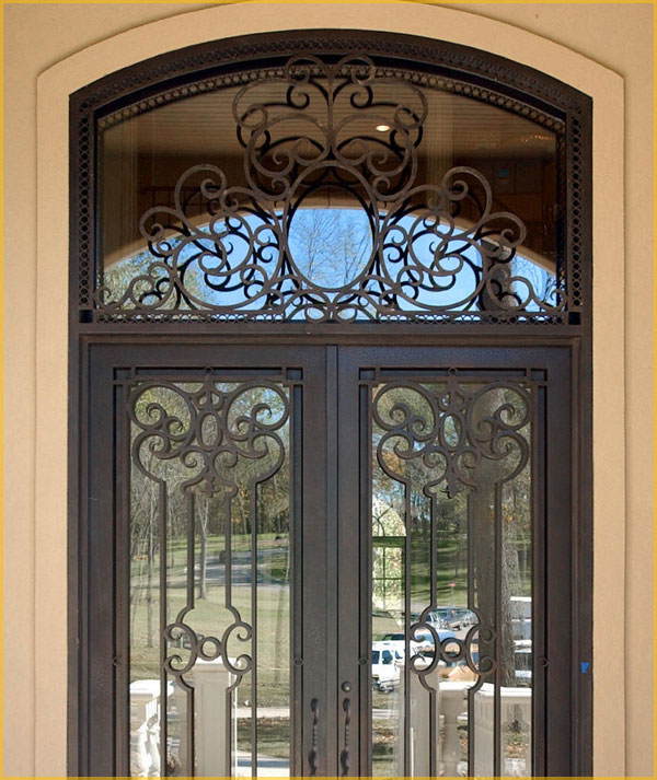 Ornamental Wrought Iron Entry Door Ornamental Wrought Iron Entry Door