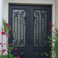 Wrought Iron Doors